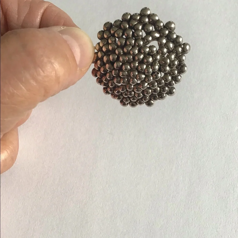 Israel Artisan Sterling Silver fabulous pair